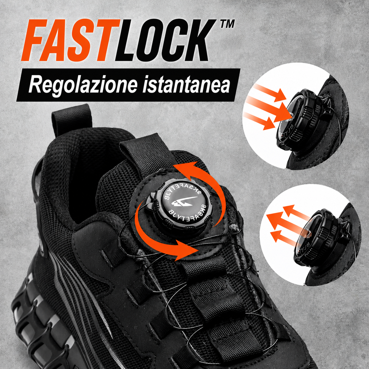 GRIPIX™ FastLock | Safety Shoes